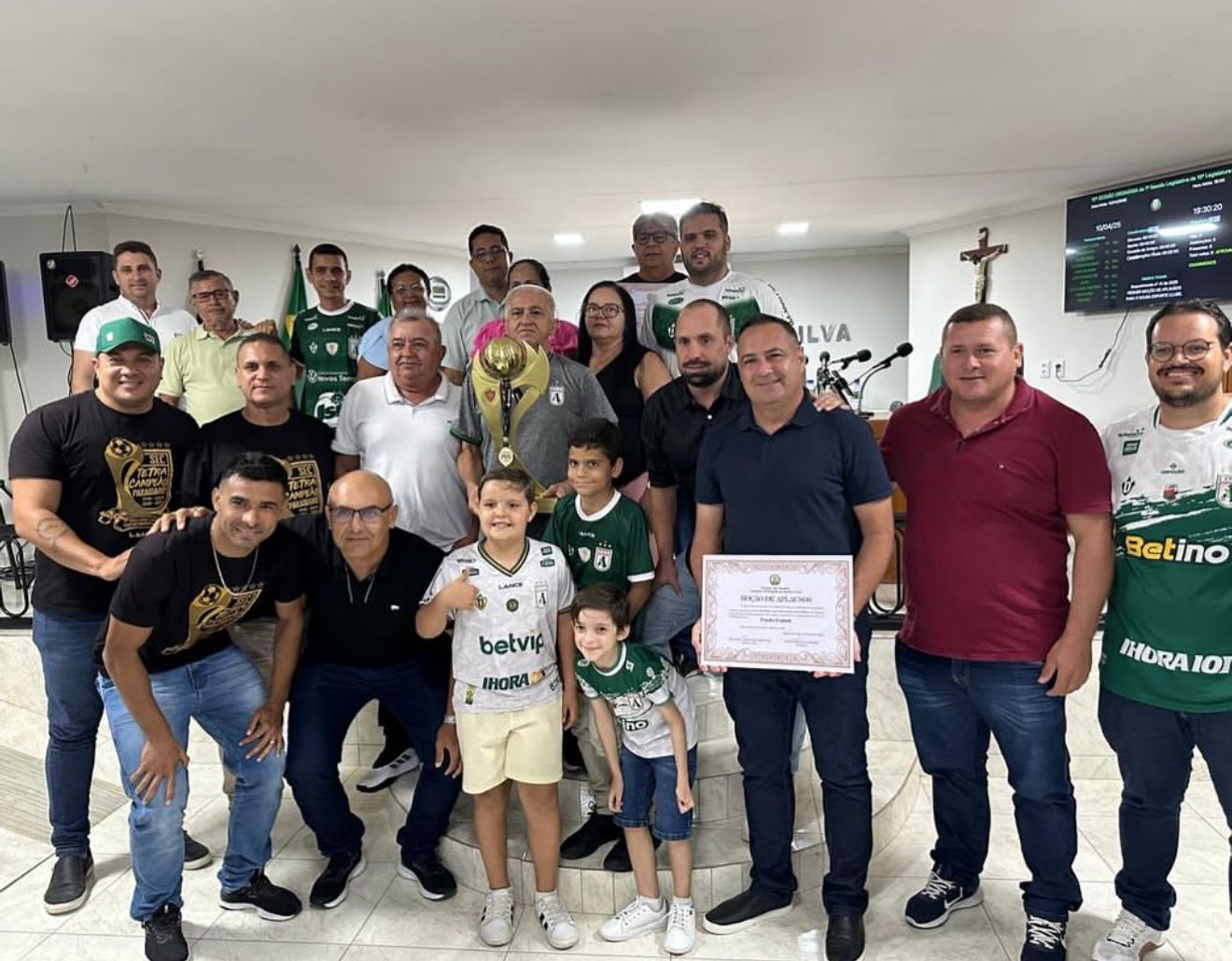 A Câmara Municipal de Santa Cruz concede Moção de Aplausos ao Sousa Esporte Clube